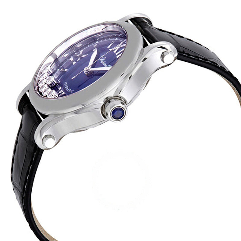 Relógio Happy Sport Automático Mostrador Diamante Azul 36 mm - Mercado de Luxo - O Maior E-Commerce de Bens, Produtos e Serviços de Luxo do Brasil.