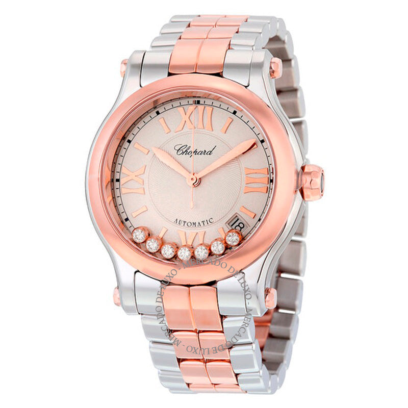 Relógio Happy Sport Mostrador Guilloche Prateado 36 mm - Mercado de Luxo - O Maior E-Commerce de Bens, Produtos e Serviços de Luxo do Brasil.