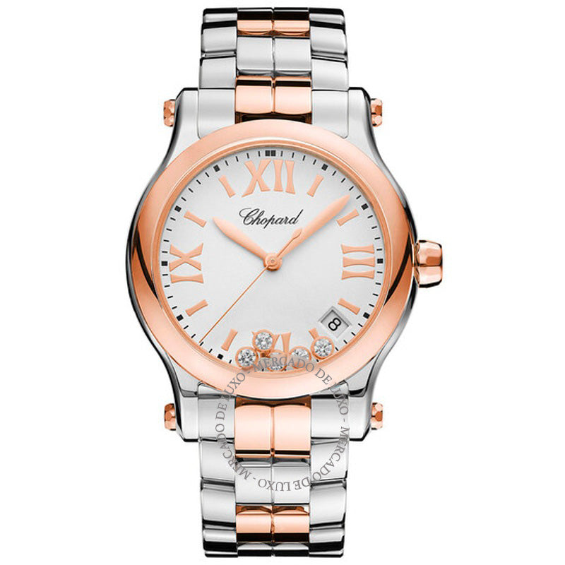 Relógio Happy Sport Mostrador Branco 36 mm - Mercado de Luxo - O Maior E-Commerce de Bens, Produtos e Serviços de Luxo do Brasil.