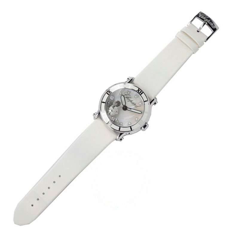 Relógio Happy Sport Diamante Mickey Mouse Madrepérola Mostrador Branco Cetim 42 mm - Mercado de Luxo - O Maior E-Commerce de Bens, Produtos e Serviços de Luxo do Brasil.