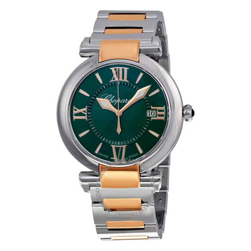 Relógio Mostrador verde Imperiale em aço inoxidável e ouro rosa 18kt 3 36 mm - Mercado de Luxo - O Maior E-Commerce de Bens, Produtos e Serviços de Luxo do Brasil.