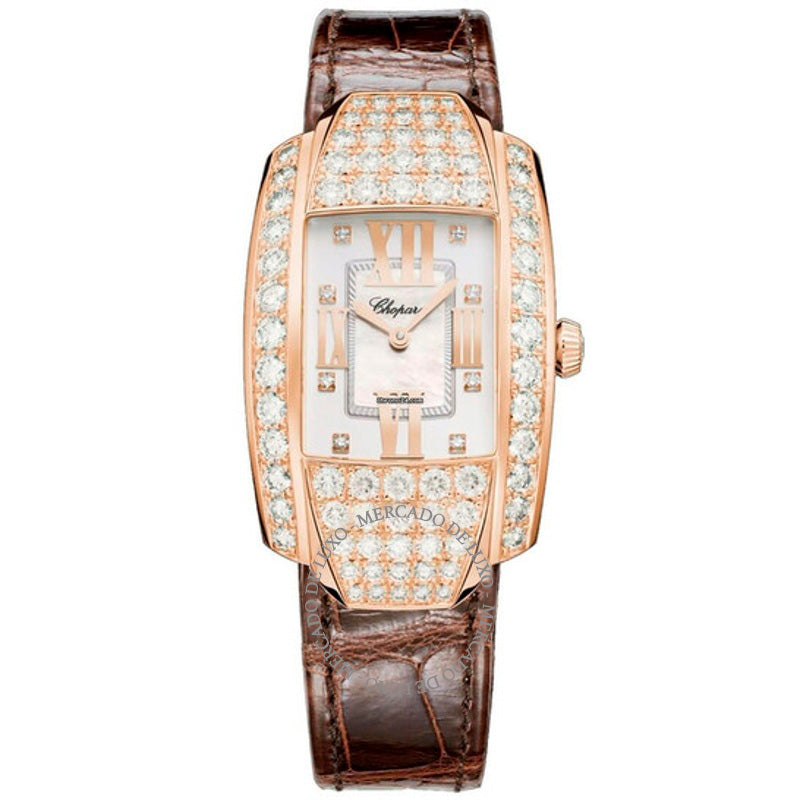 Relógio La Strada Quartz Madrepérola Mostrador Diamante Ouro Rosa 18K 4 26 mm - Mercado de Luxo - O Maior E-Commerce de Bens, Produtos e Serviços de Luxo do Brasil.
