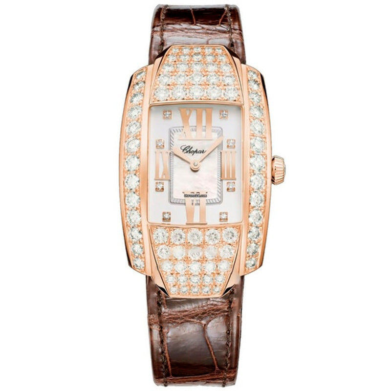Relógio La Strada Quartz Madrepérola Mostrador Diamante Ouro Rosa 18K 4 26 mm - Mercado de Luxo - O Maior E-Commerce de Bens, Produtos e Serviços de Luxo do Brasil.