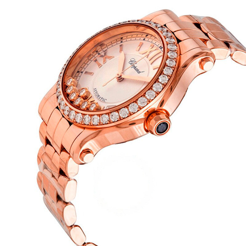 Relógio Happy Sport Prata Mostrador Guilloche Ouro Rosa 18 Quilates 2  - Mercado de Luxo - O Maior E-Commerce de Bens, Produtos e Serviços de Luxo do Brasil.