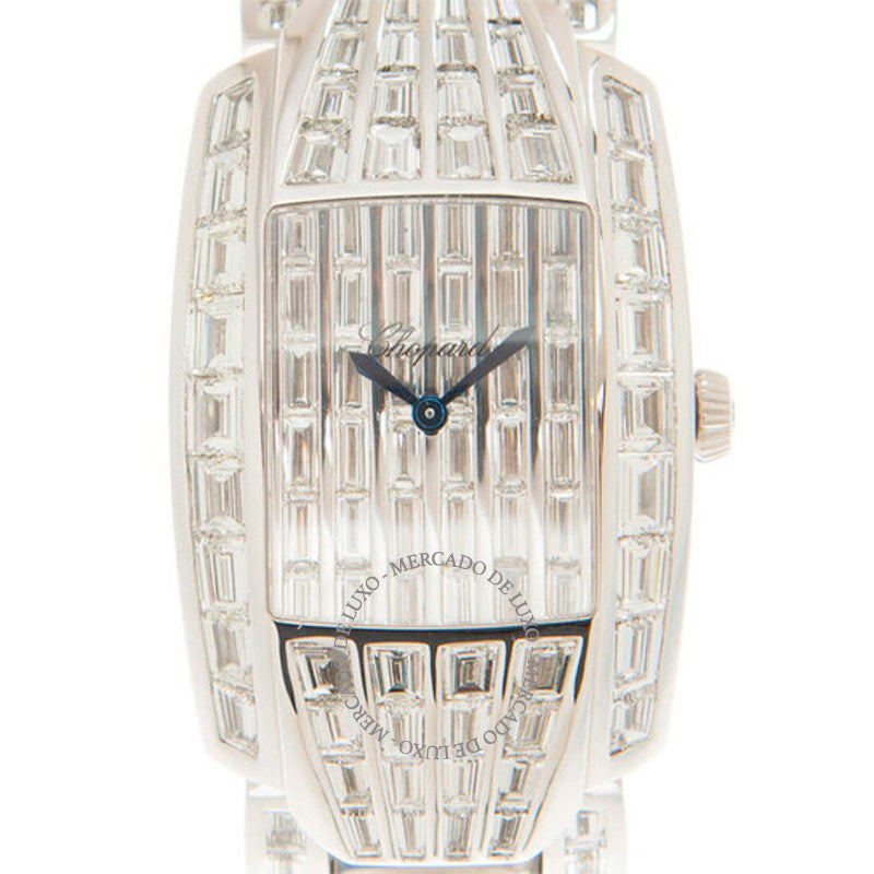 Relógio La Strada Automático Diamante Prata Dial 41940 25 mm - Mercado de Luxo - O Maior E-Commerce de Bens, Produtos e Serviços de Luxo do Brasil.