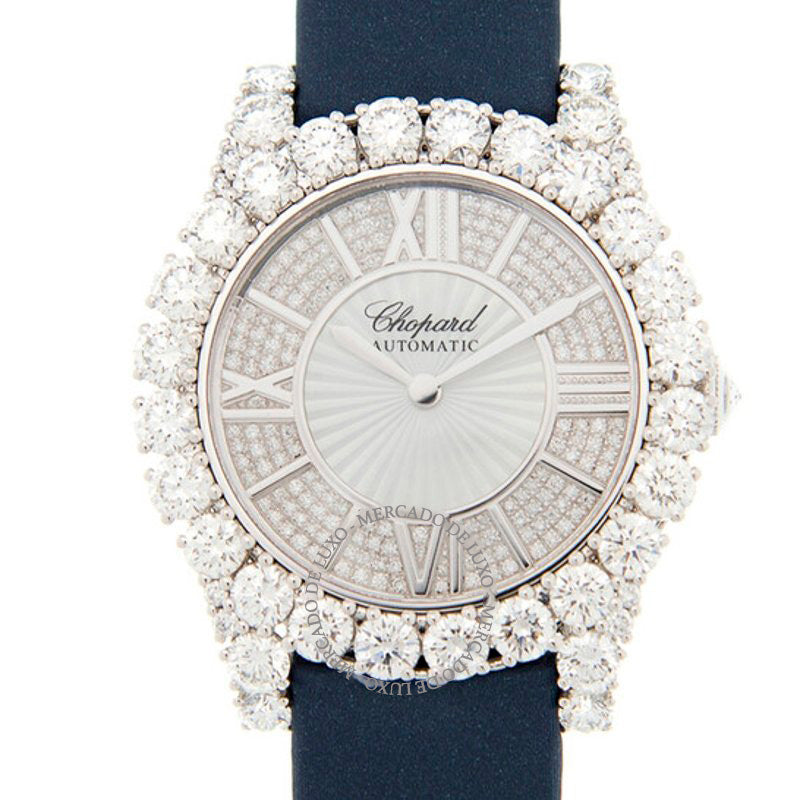 Relógio Mostrador Automático Diamante Prateado Heure du Diamant 36 mm - Mercado de Luxo - O Maior E-Commerce de Bens, Produtos e Serviços de Luxo do Brasil.