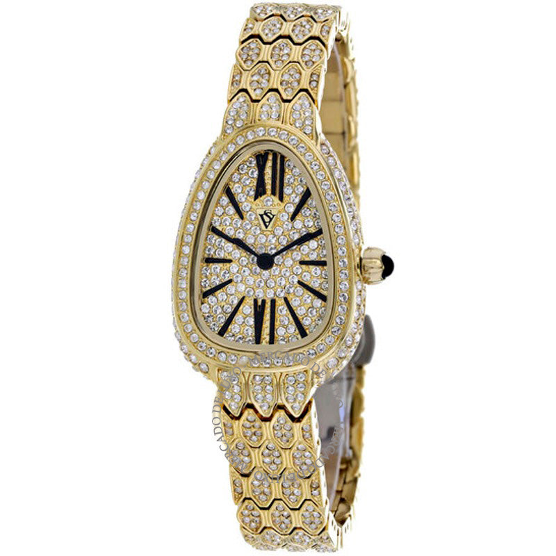 Relógio Bella Quartz Mostrador Dourado 25 mm - Mercado de Luxo - O Maior E-Commerce de Bens, Produtos e Serviços de Luxo do Brasil.