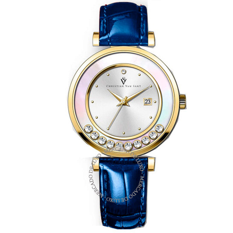 Relógio Bria Quartz Silver Dial 40 mm - Mercado de Luxo - O Maior E-Commerce de Bens, Produtos e Serviços de Luxo do Brasil.