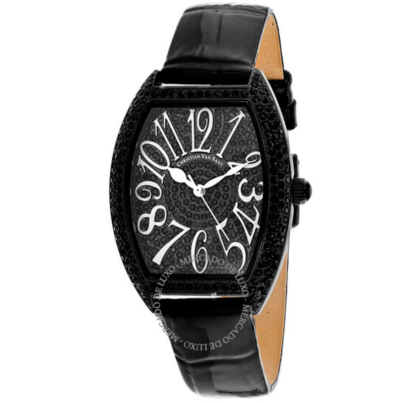 Relógio Mostrador preto de quartzo elegante 41 mm - Mercado de Luxo - O Maior E-Commerce de Bens, Produtos e Serviços de Luxo do Brasil.