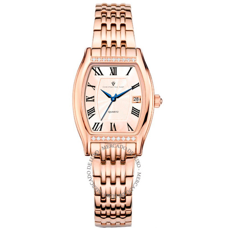 Relógio Mostrador Gemma Quartz Rose Gold 34 mm - Mercado de Luxo - O Maior E-Commerce de Bens, Produtos e Serviços de Luxo do Brasil.