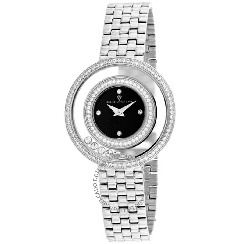 Relógio Gracieuse Quartzo Mostrador Preto 34 mm - Mercado de Luxo - O Maior E-Commerce de Bens, Produtos e Serviços de Luxo do Brasil.