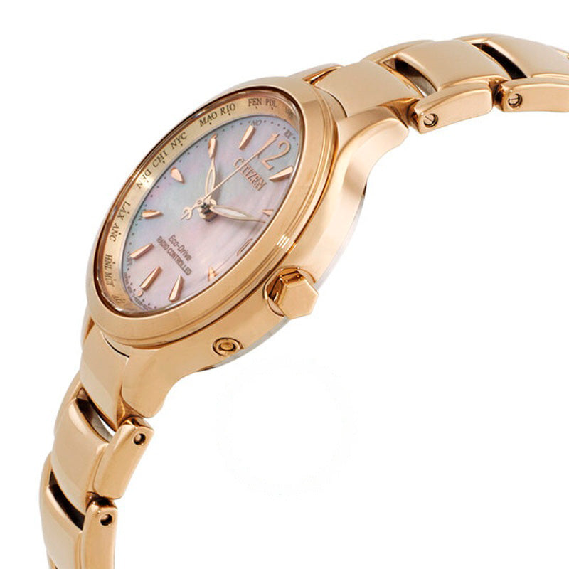 Relógio Eco-Drive Perpetual World Time Mostrador em madrepérola  - Mercado de Luxo - O Maior E-Commerce de Bens, Produtos e Serviços de Luxo do Brasil.
