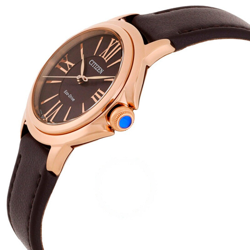 Relógio L Ceci Eco-Drive Mostrador Marrom  - Mercado de Luxo - O Maior E-Commerce de Bens, Produtos e Serviços de Luxo do Brasil.