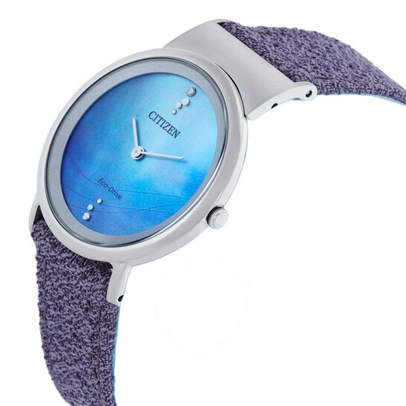 Relógio Eco-Drive Mostrador Azul 31 mm - Mercado de Luxo - O Maior E-Commerce de Bens, Produtos e Serviços de Luxo do Brasil.