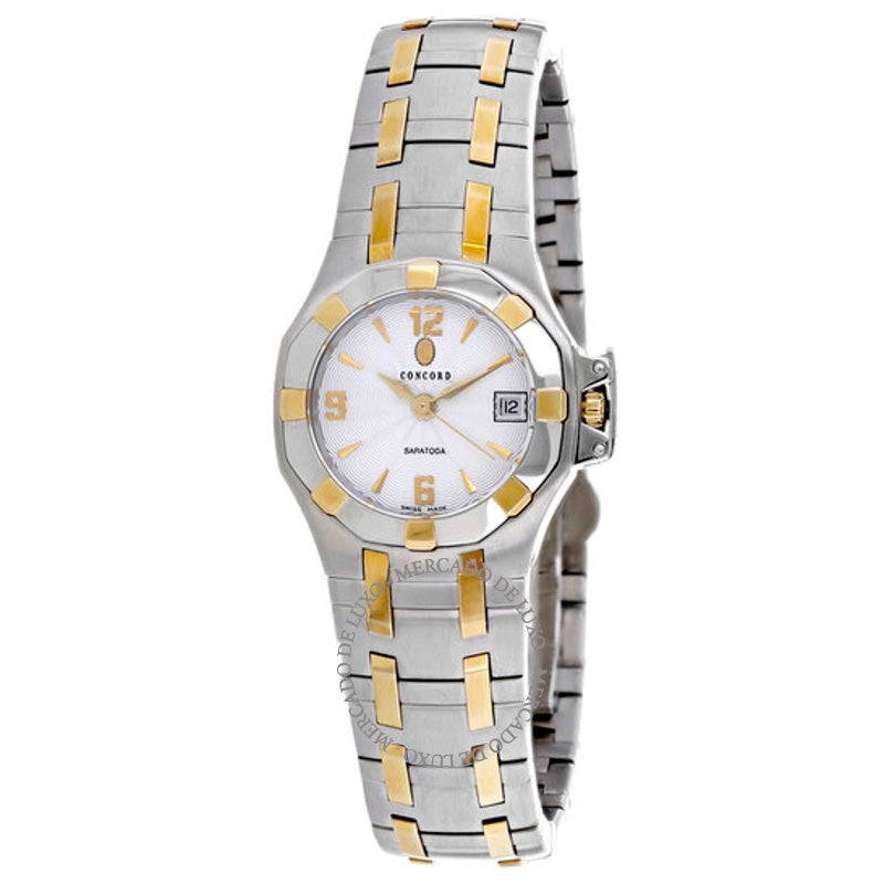 Relógio Mostrador branco Saratoga 26 mm - Mercado de Luxo - O Maior E-Commerce de Bens, Produtos e Serviços de Luxo do Brasil.