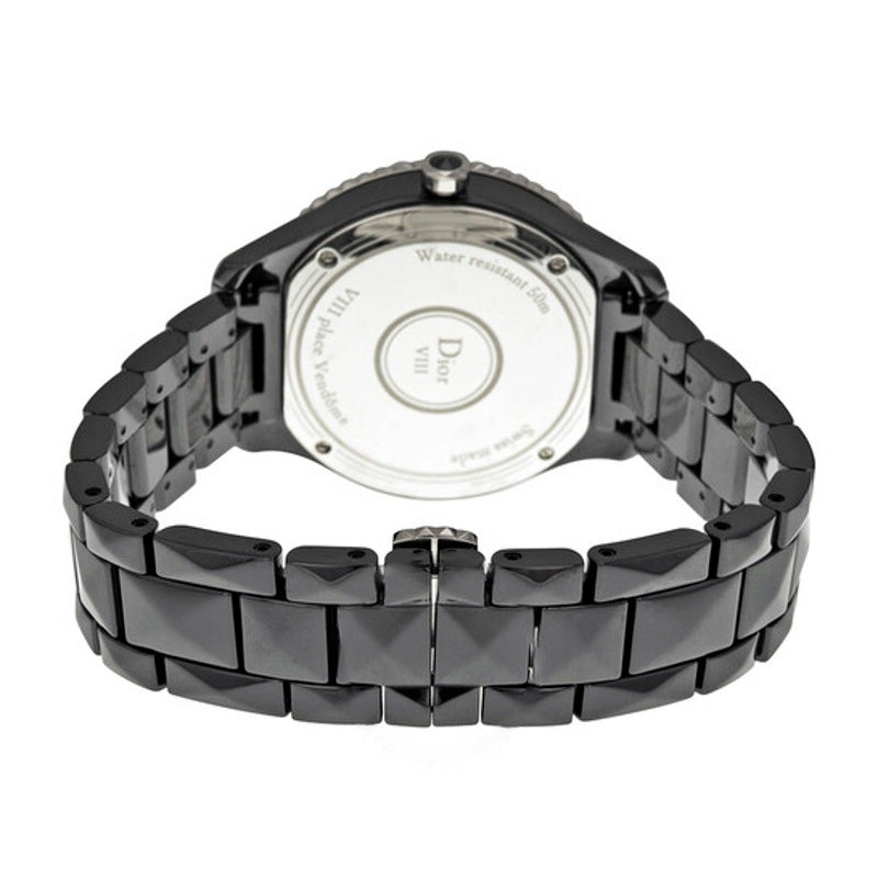 Relógio VIII Cerâmica Preta Diamante Christal 38 mm - Mercado de Luxo - O Maior E-Commerce de Bens, Produtos e Serviços de Luxo do Brasil.