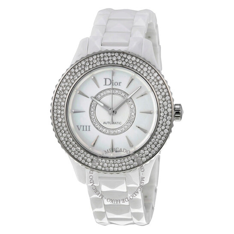Relógio VIII Automático Cravejado de Diamantes 38 mm - Mercado de Luxo - O Maior E-Commerce de Bens, Produtos e Serviços de Luxo do Brasil.