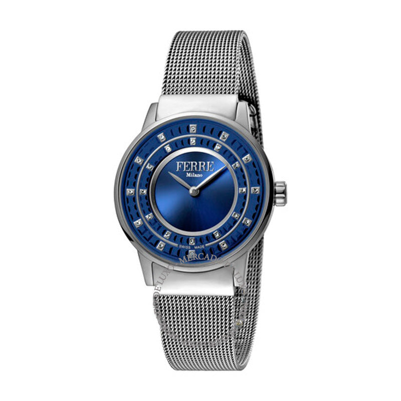 Relógio Mostrador azul de quartzo 32 mm - Mercado de Luxo - O Maior E-Commerce de Bens, Produtos e Serviços de Luxo do Brasil.
