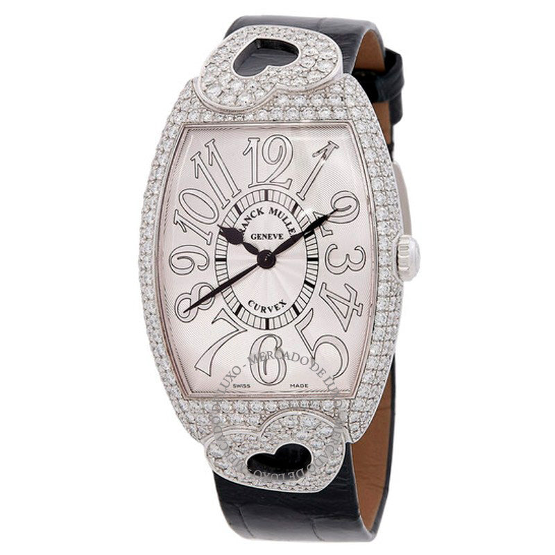 Relógio Cintree Curvex Coeur Automático Diamante Mostrador Branco 2852 SC RELEVO H 31 mm - Mercado de Luxo - O Maior E-Commerce de Bens, Produtos e Serviços de Luxo do Brasil.