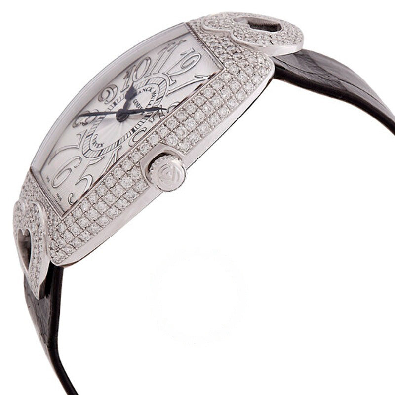 Relógio Cintree Curvex Coeur Automático Diamante Mostrador Branco 2852 SC RELEVO H 31 mm - Mercado de Luxo - O Maior E-Commerce de Bens, Produtos e Serviços de Luxo do Brasil.
