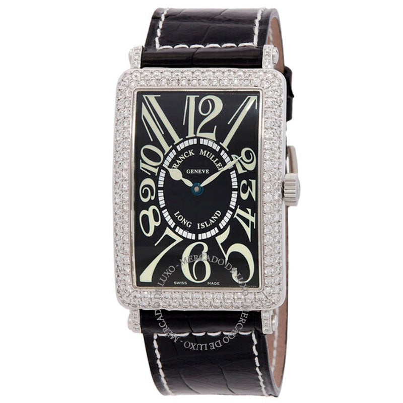 Relógio Long Island Automático Diamante Mostrador Preto 1000 SC 30 mm - Mercado de Luxo - O Maior E-Commerce de Bens, Produtos e Serviços de Luxo do Brasil.