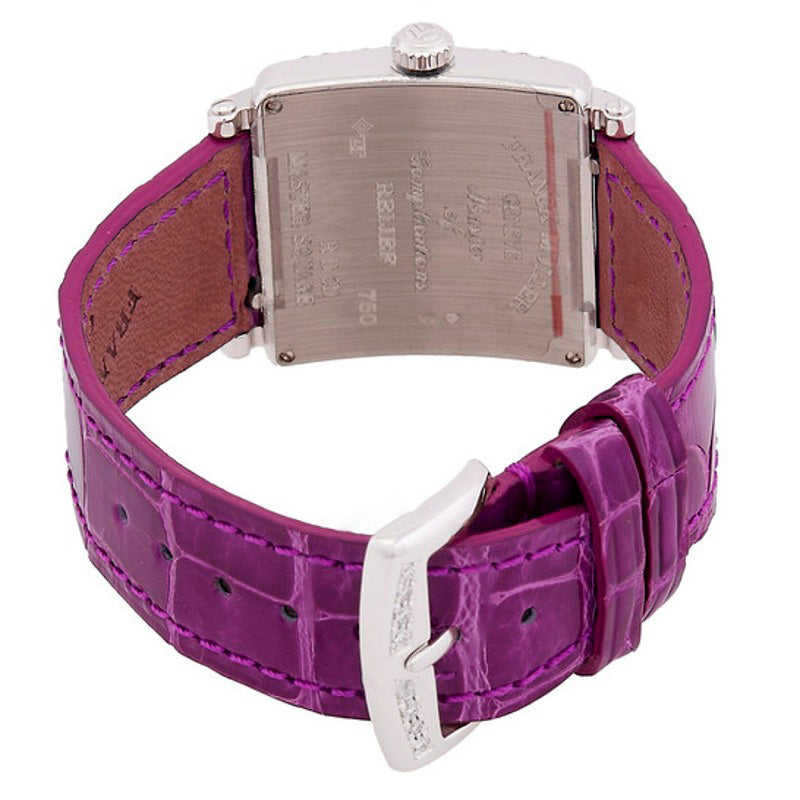 Relógio Master Square Relief Quartz Diamante 6002 S QZ RDC 29 mm - Mercado de Luxo - O Maior E-Commerce de Bens, Produtos e Serviços de Luxo do Brasil.
