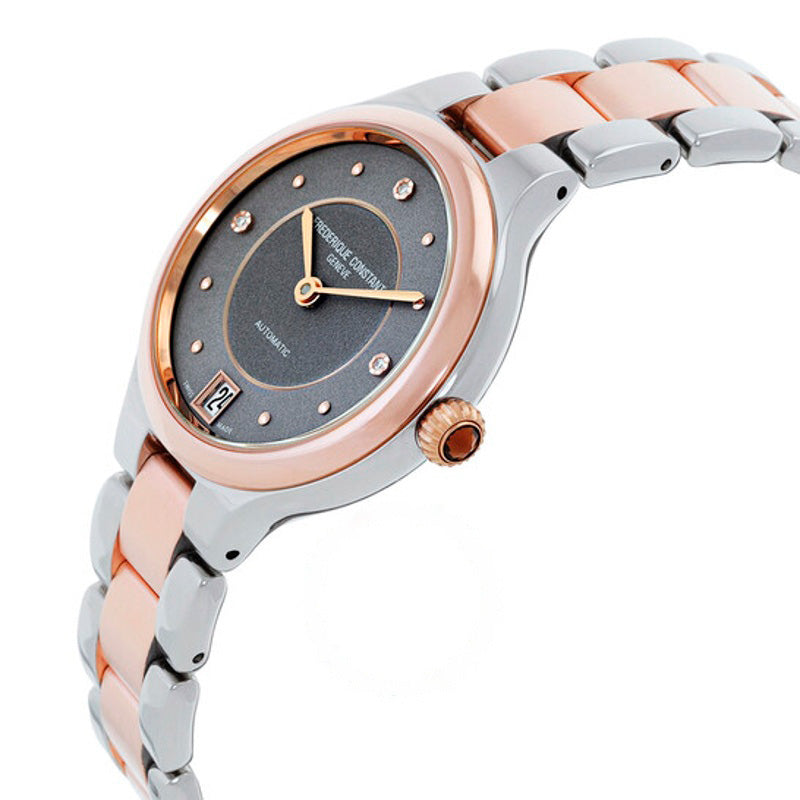 Relógio Delight Automático Diamante Cinza Mostrador  - Mercado de Luxo - O Maior E-Commerce de Bens, Produtos e Serviços de Luxo do Brasil.