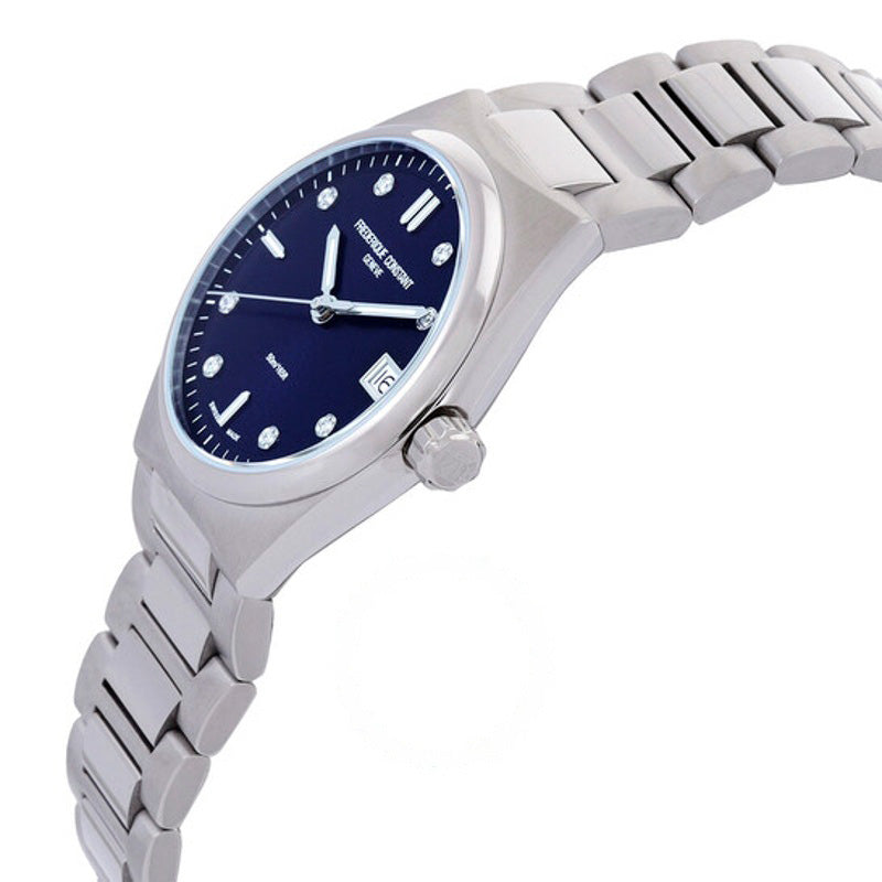 Relógio Mostrador azul de quartzo com diamante 31 mm - Mercado de Luxo - O Maior E-Commerce de Bens, Produtos e Serviços de Luxo do Brasil.