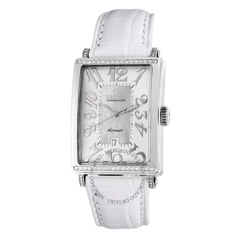 Relógio Avenue of Americas Automático Diamante Mostrador Prata 34 mm - Mercado de Luxo - O Maior E-Commerce de Bens, Produtos e Serviços de Luxo do Brasil.