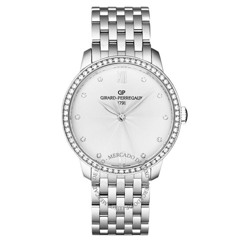 Relógio Mostrador automático de prata com diamantes de 1966 36 mm - Mercado de Luxo - O Maior E-Commerce de Bens, Produtos e Serviços de Luxo do Brasil.