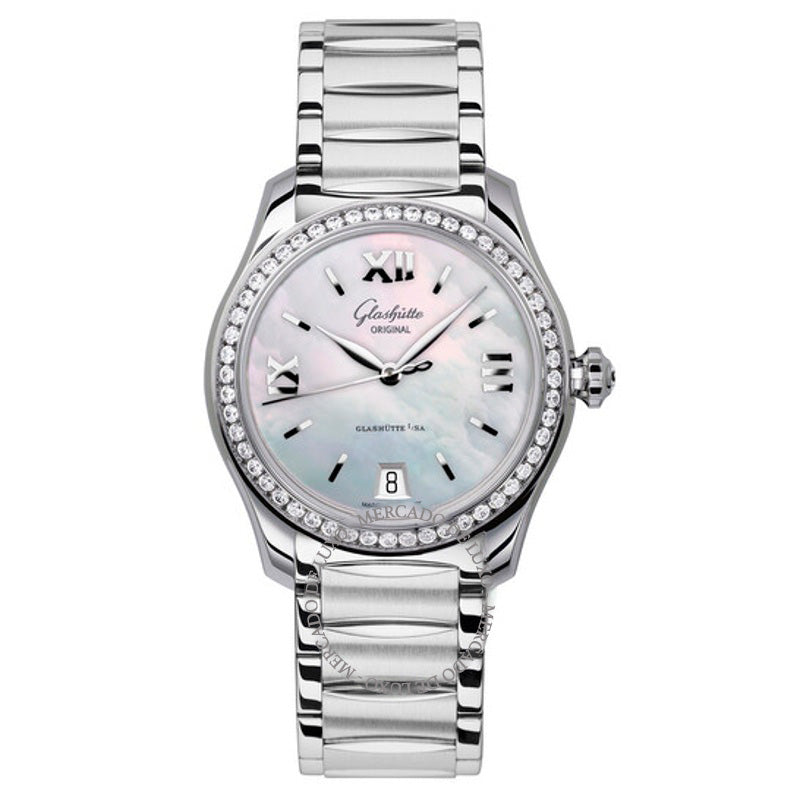 Relógio Glashutte Lady Serenade Automático Diamante  - Mercado de Luxo - O Maior E-Commerce de Bens, Produtos e Serviços de Luxo do Brasil.