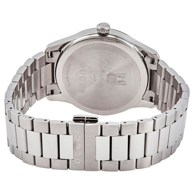 Relógio G-Timeless Quartz Silver Dial 38 mm - Mercado de Luxo - O Maior E-Commerce de Bens, Produtos e Serviços de Luxo do Brasil.