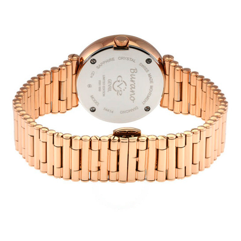 Relógio Mostrador Madrepérola Burano Quartzo Diamante 34 mm - Mercado de Luxo - O Maior E-Commerce de Bens, Produtos e Serviços de Luxo do Brasil.