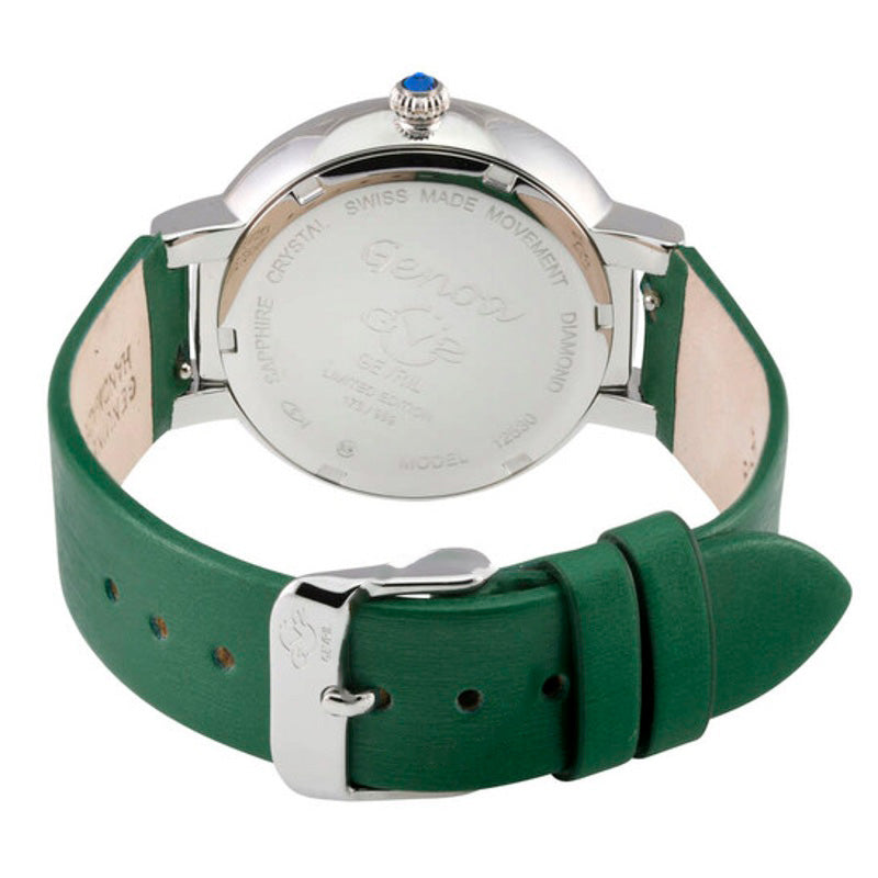 Relógio Diamante de quartzo de Gênova 36 mm - Mercado de Luxo - O Maior E-Commerce de Bens, Produtos e Serviços de Luxo do Brasil.