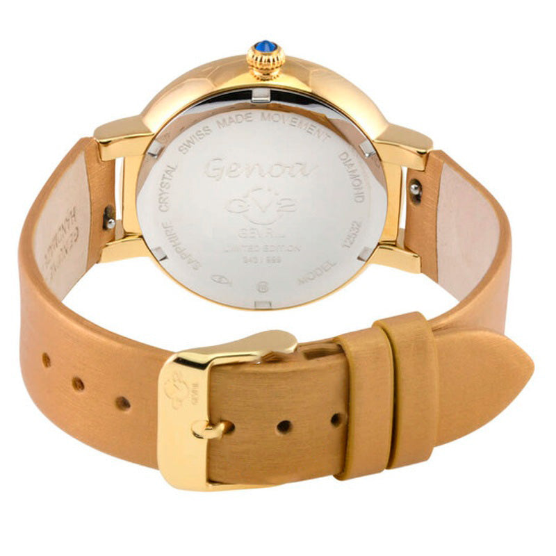 Relógio Diamante de quartzo de Gênova 36 mm - Mercado de Luxo - O Maior E-Commerce de Bens, Produtos e Serviços de Luxo do Brasil.