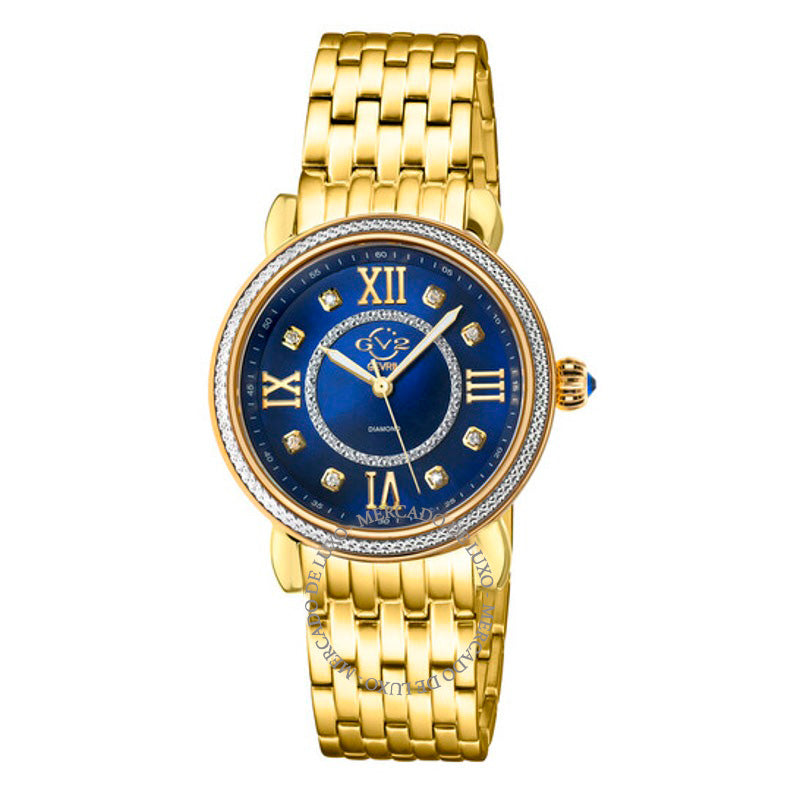 Relógio Mostrador de madrepérola com diamantes Marsala 37 mm - Mercado de Luxo - O Maior E-Commerce de Bens, Produtos e Serviços de Luxo do Brasil.