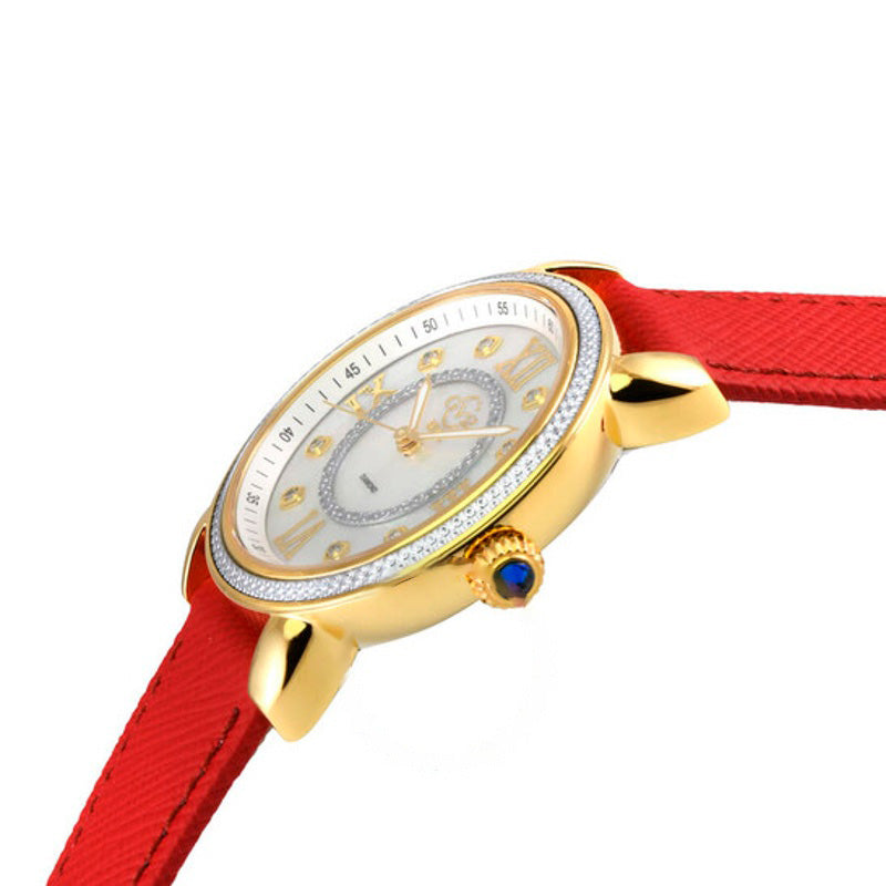Relógio Mostrador Marsala Vegan Diamond Madrepérola 37 mm - Mercado de Luxo - O Maior E-Commerce de Bens, Produtos e Serviços de Luxo do Brasil.