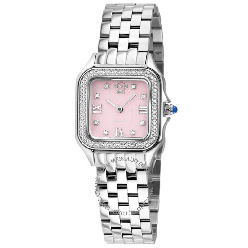 Relógio Mostrador Milan Diamond Pink  - Mercado de Luxo - O Maior E-Commerce de Bens, Produtos e Serviços de Luxo do Brasil.