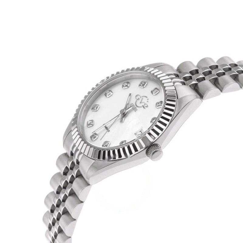 Relógio Mostrador de madrepérola com diamantes de Nápoles 34 mm - Mercado de Luxo - O Maior E-Commerce de Bens, Produtos e Serviços de Luxo do Brasil.