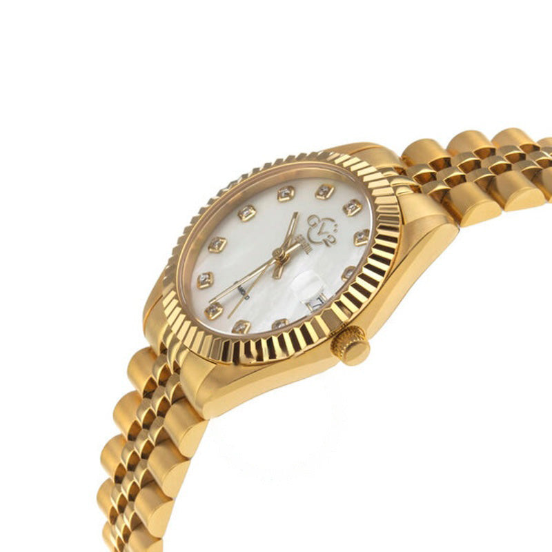 Relógio Mostrador branco de quartzo Nápoles 34 mm - Mercado de Luxo - O Maior E-Commerce de Bens, Produtos e Serviços de Luxo do Brasil.
