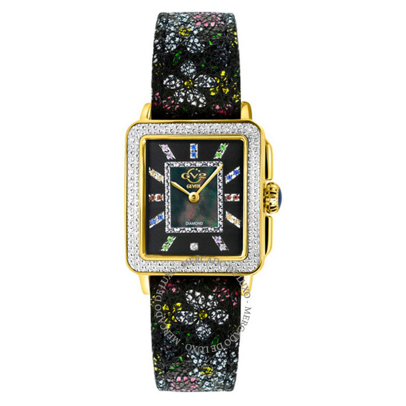 Relógio Mostrador Padova Gemstone Floral Diamante Madrepérola  - Mercado de Luxo - O Maior E-Commerce de Bens, Produtos e Serviços de Luxo do Brasil.