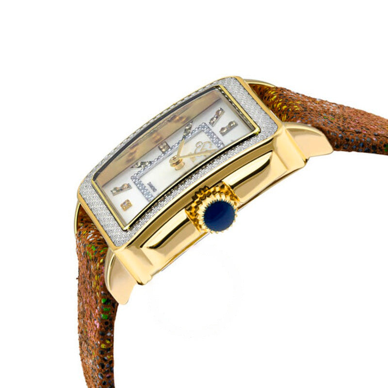 Relógio Padova Gemstone Floral Quartzo Diamante 30 mm - Mercado de Luxo - O Maior E-Commerce de Bens, Produtos e Serviços de Luxo do Brasil.