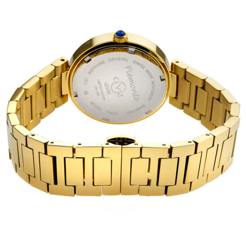 Relógio Mostrador branco de quartzo Piemonte 36 mm - Mercado de Luxo - O Maior E-Commerce de Bens, Produtos e Serviços de Luxo do Brasil.