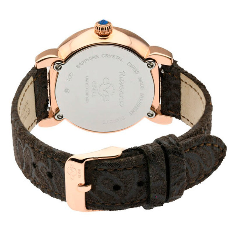 Relógio Mostrador de madrepérola com diamantes e quartzo floral Ravenna 37 mm - Mercado de Luxo - O Maior E-Commerce de Bens, Produtos e Serviços de Luxo do Brasil.