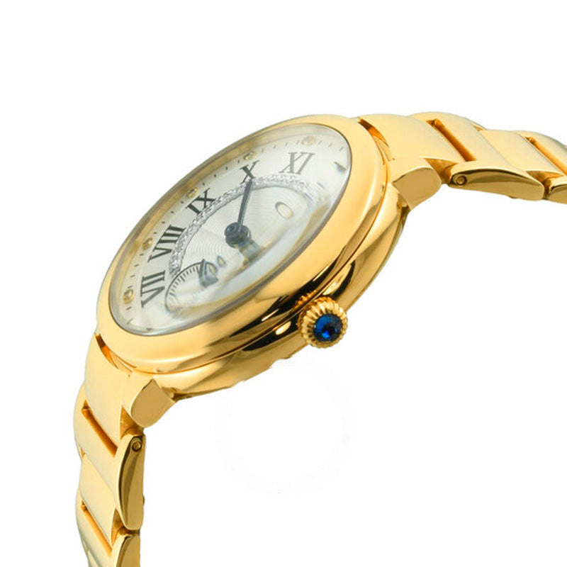 Relógio Roma Quartzo Mostrador Branco 36 mm - Mercado de Luxo - O Maior E-Commerce de Bens, Produtos e Serviços de Luxo do Brasil.