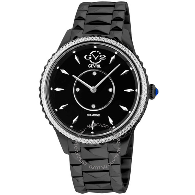 Relógio Siena Quartz Black Dial Diamond 38 mm - Mercado de Luxo - O Maior E-Commerce de Bens, Produtos e Serviços de Luxo do Brasil.