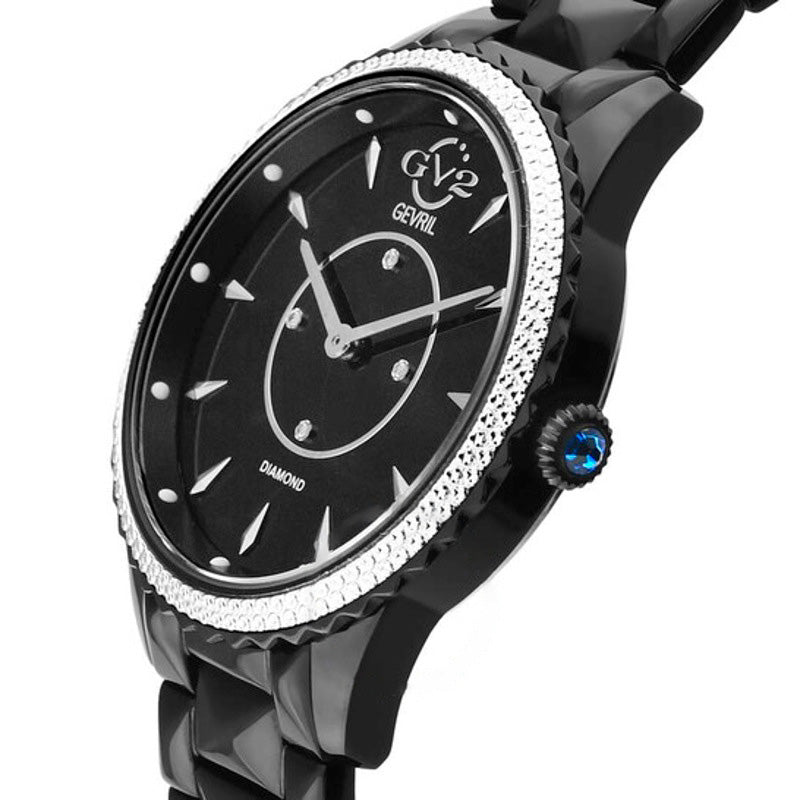 Relógio Siena Quartz Black Dial Diamond 38 mm - Mercado de Luxo - O Maior E-Commerce de Bens, Produtos e Serviços de Luxo do Brasil.