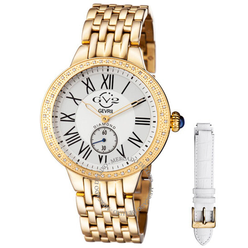 Relógio Astor Gold-tone Diamond Bezel Quartz 40 mm - Mercado de Luxo - O Maior E-Commerce de Bens, Produtos e Serviços de Luxo do Brasil.