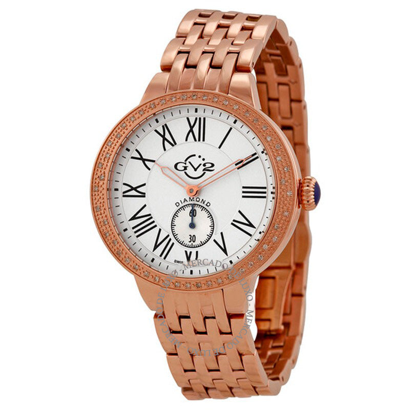 Relógio Astor Rose Gold Diamond Bezel Quartz 40 mm - Mercado de Luxo - O Maior E-Commerce de Bens, Produtos e Serviços de Luxo do Brasil.