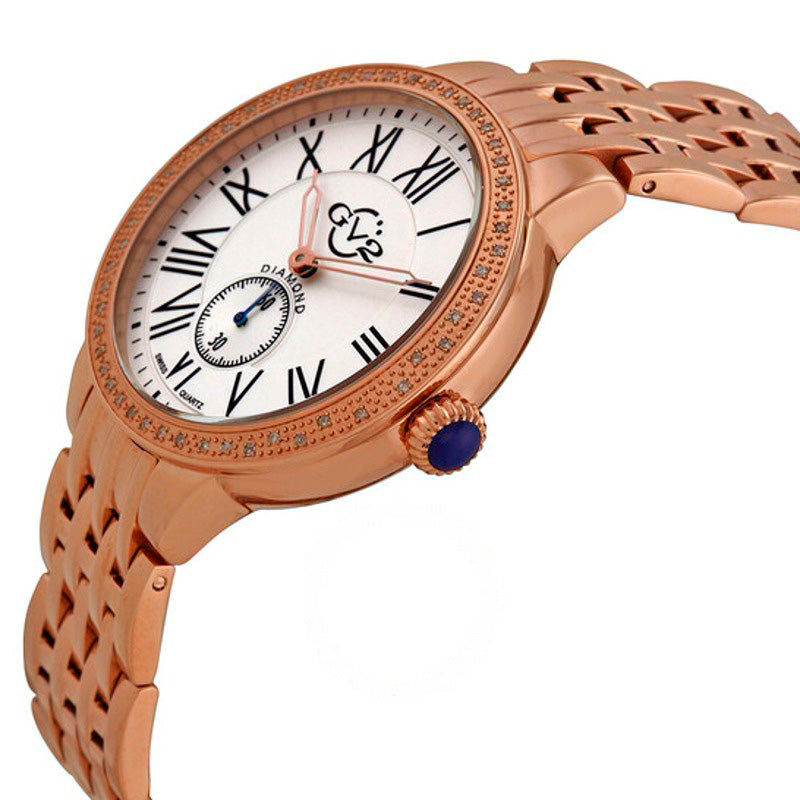 Relógio Astor Rose Gold Diamond Bezel Quartz 40 mm - Mercado de Luxo - O Maior E-Commerce de Bens, Produtos e Serviços de Luxo do Brasil.